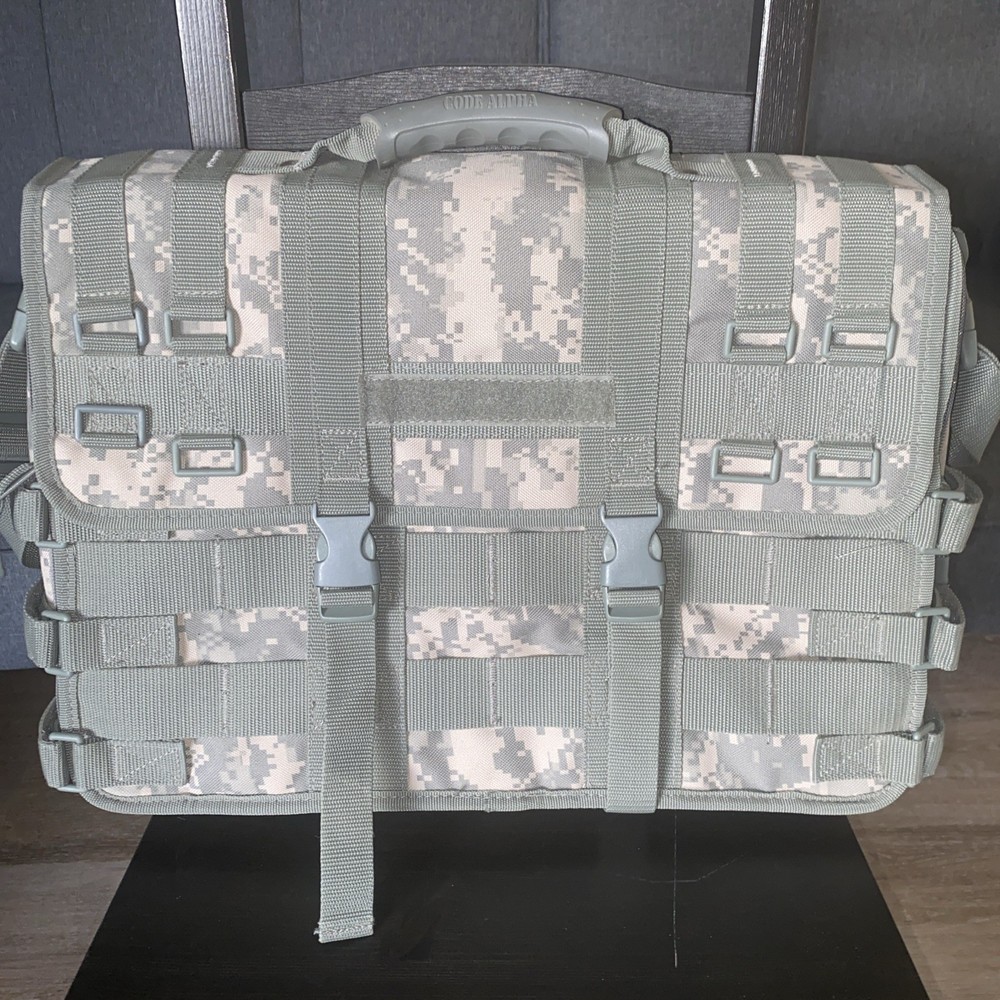 Code Alpha Tactical  Computer/Messenger Bag Digital Desert Camouflage