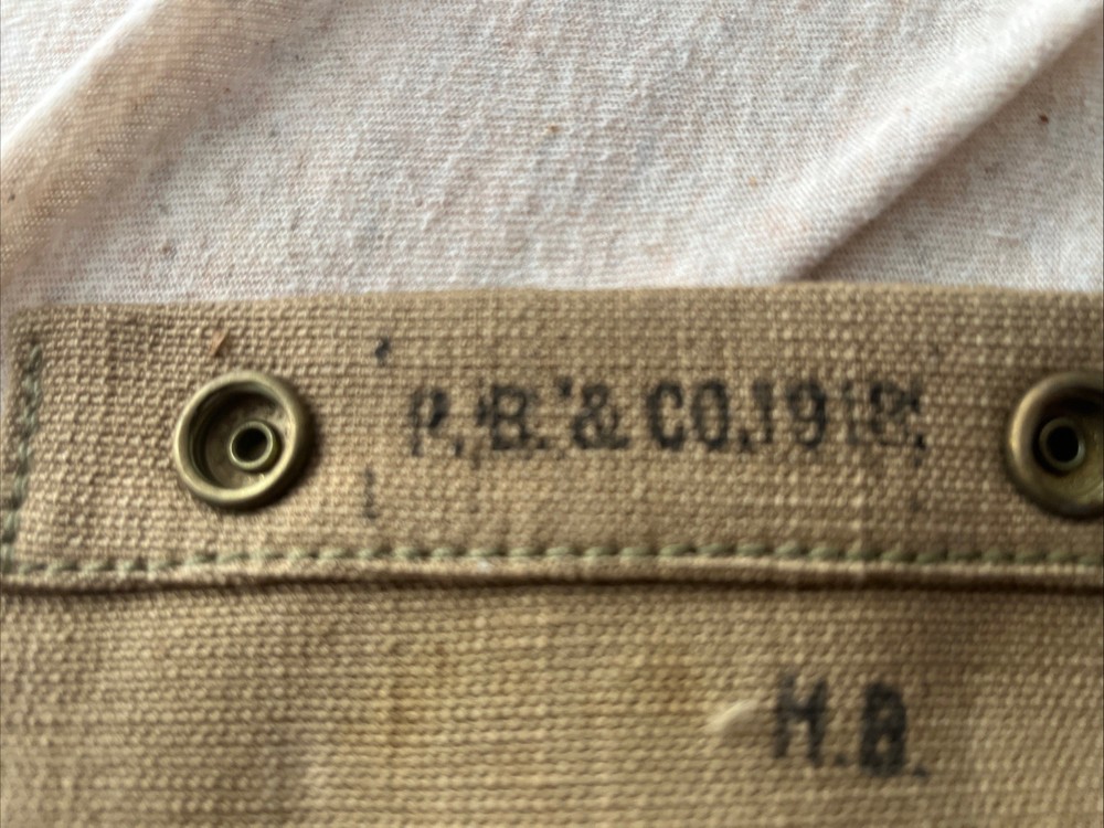 World War I First Aid Pouch 1918 Dated