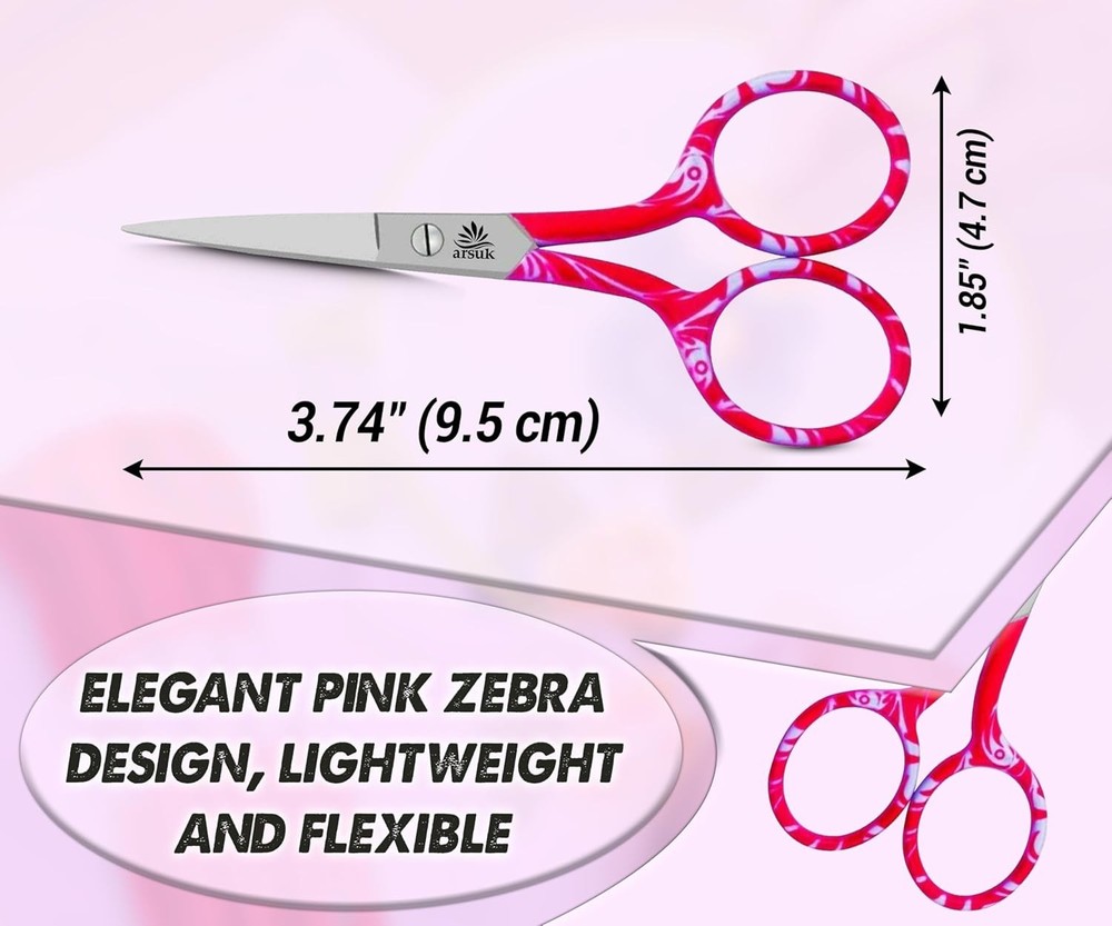 Embroidery Scissors Premium Sharp Multi-Purpose Threading Scissors Cross Stitch