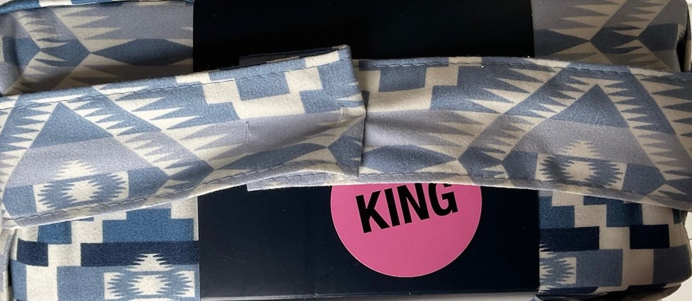 Pendleton KING Cooling Sheet Set Aztec Blue New In Package