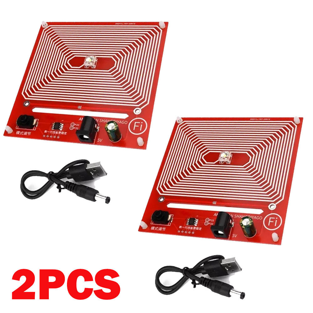 2 Pack Adjustable 0.1HZ-30KHZ For Schumann Wave Frequency Pulse Generator HOT