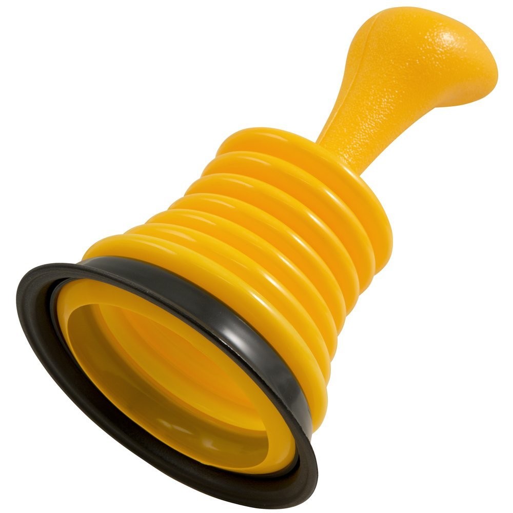 Mini Sink Drain Plunger w/ Handle for Kitchen Bathroom Clog Remover Bellows Tool