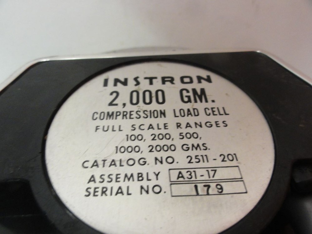 Instron A31-17 Compression Load  Cell 2000 GM