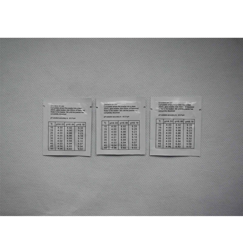 15 PC PH BUFFER SOLUTION POWDER PRECISE CALIBRATION - pH 4.01 / 6.86 / 9.18 USh3