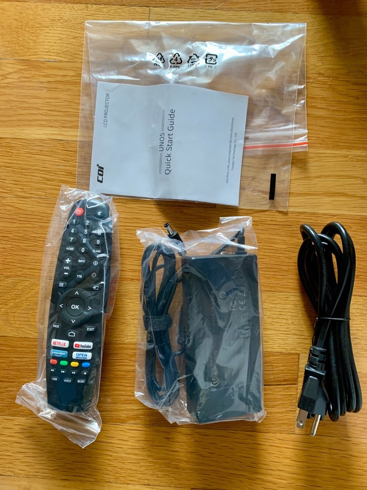 COI UNO 5 Netflix Certified 1080p Projector with Linux System HDR10