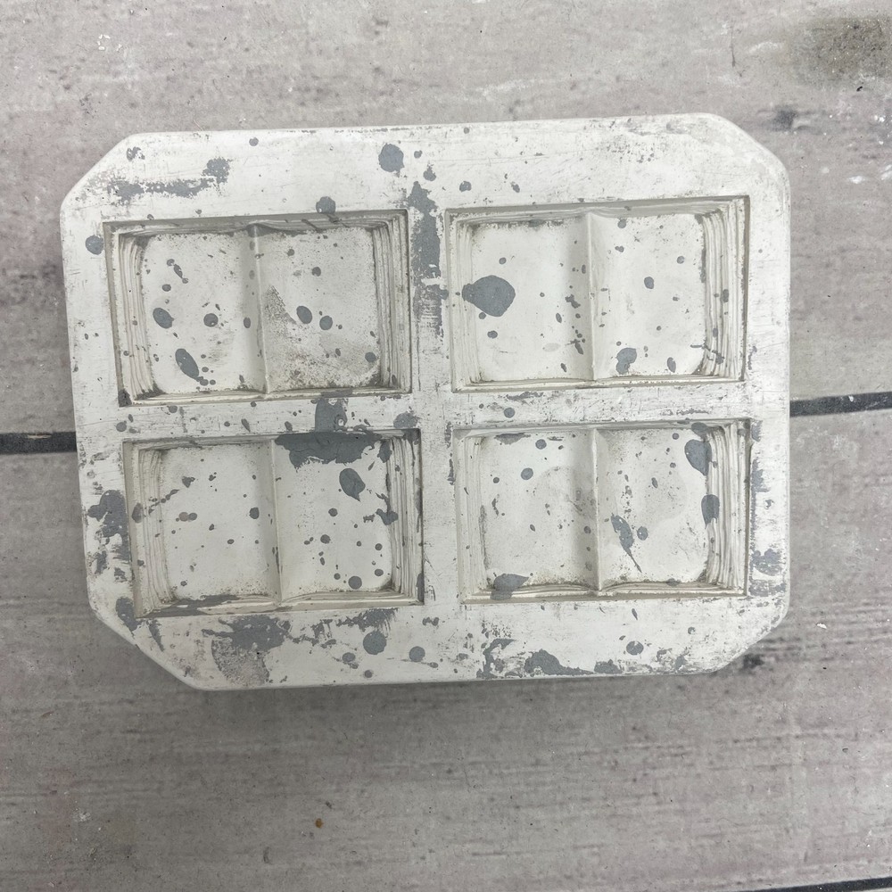1995 Riverview Molds Ceramic Casting Mold Open Book Magnets #318