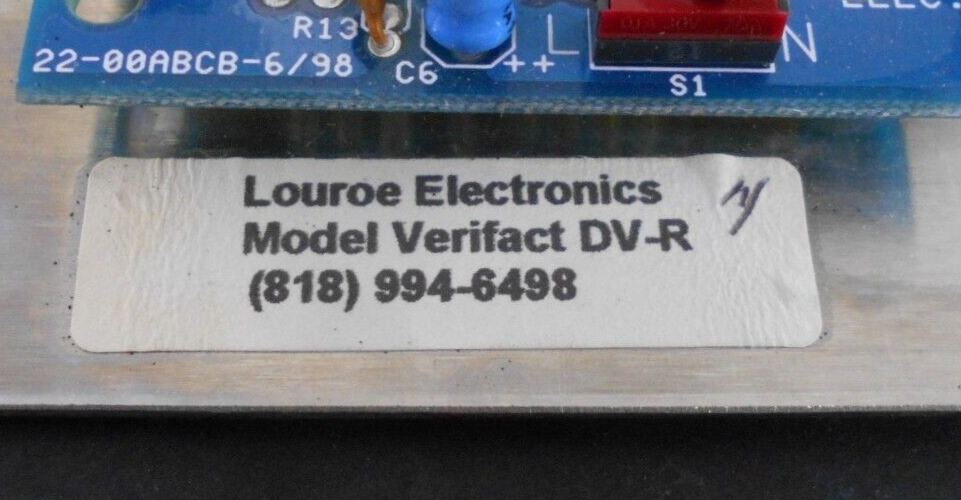 Louroe Electronics Model Verifact DV-R Microphone