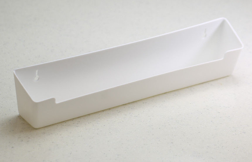 14.75" INCH SINK FRONT TIP OUT TRAY WITHOUT STOPS RING HOLDER & SOAP DISH SPONGE