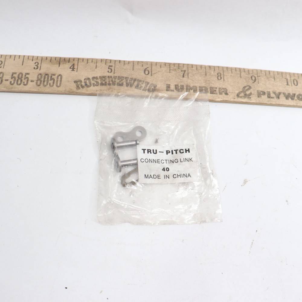 Tru-Pitch Roller Chain Connecting Link Set #40