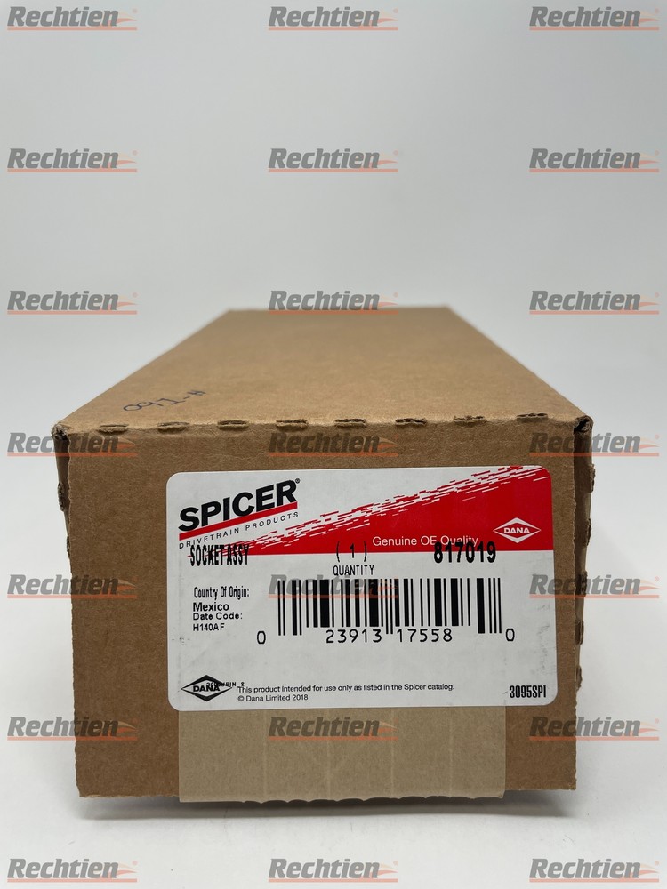 DANA SPICER TIE ROD ENDS SPICER RIGHT HAND DS817019
