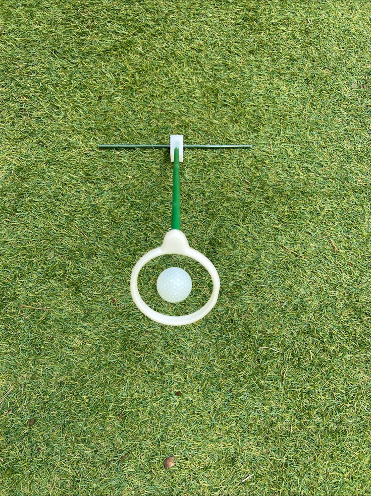 SwingRing Golf Training Aid - Stay Centered, Stop Swaying, Improve Swing Path