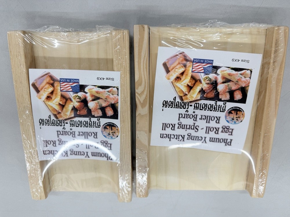 Egg Roll - Spring Roll Roller Board. (3 Size S,ML,) 2.5x9, 4x9 & 5.5x9. $30