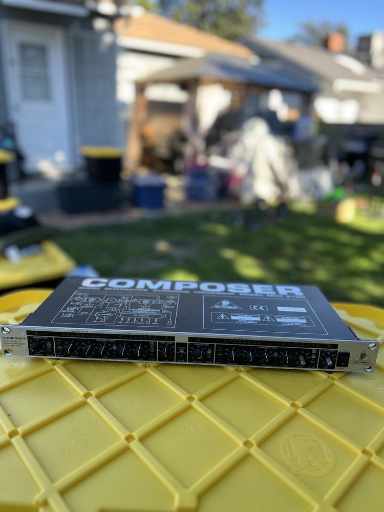 Behringer Composer Audio Interactive Dynamics Processor MDX 2100, Rack Mount