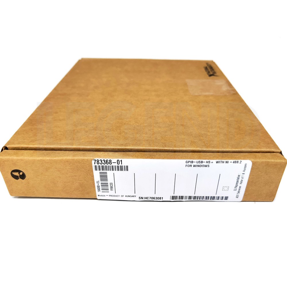 New National Instruments GPIB-USB-HS+ IEEE 488 Controller Analyzer 783368-01