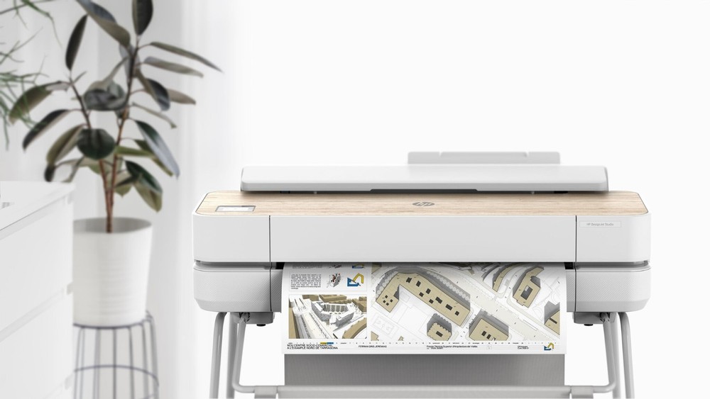 HP DesignJet Studio 36" Wide Format Plotter Color Printer CAD Arch Plans Printer