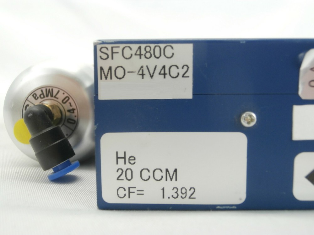 SAM Hitachi Metals SFC480C Mass Flow Controller MFC SFC-480C 20 CCM He Working