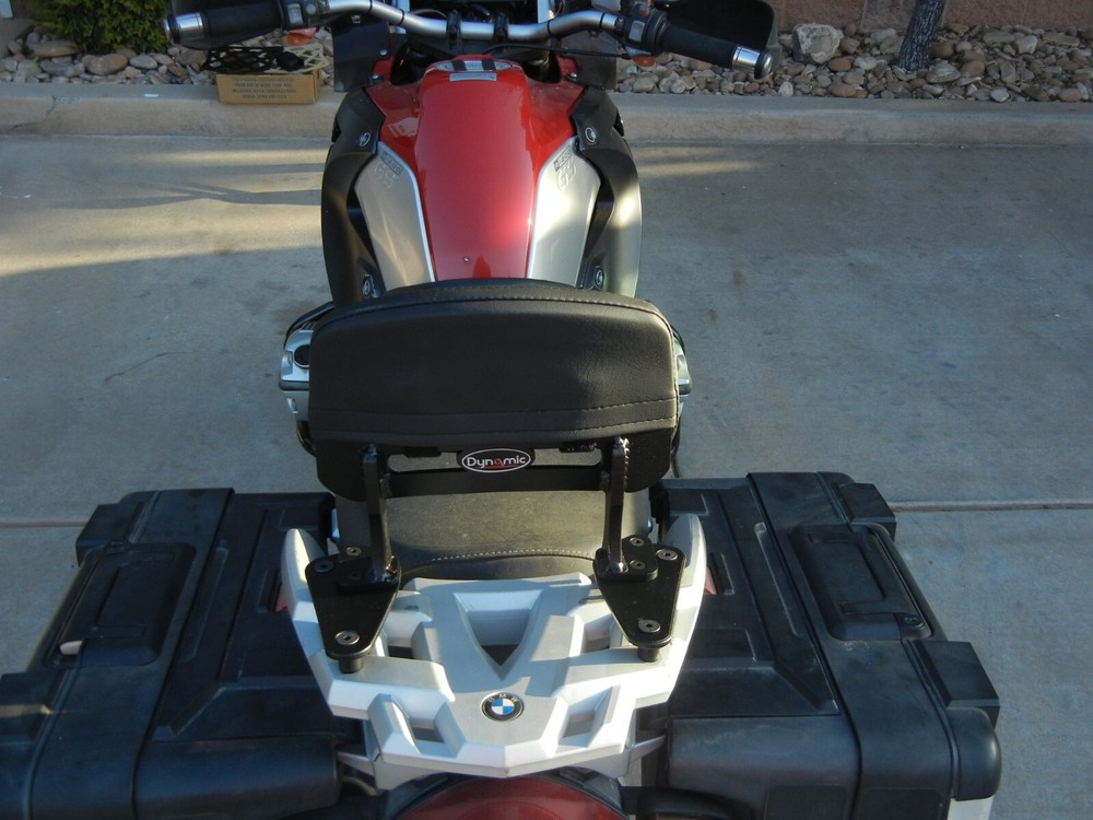 Backrest and Mounting Plates for BMW 1200GS 2004-2012