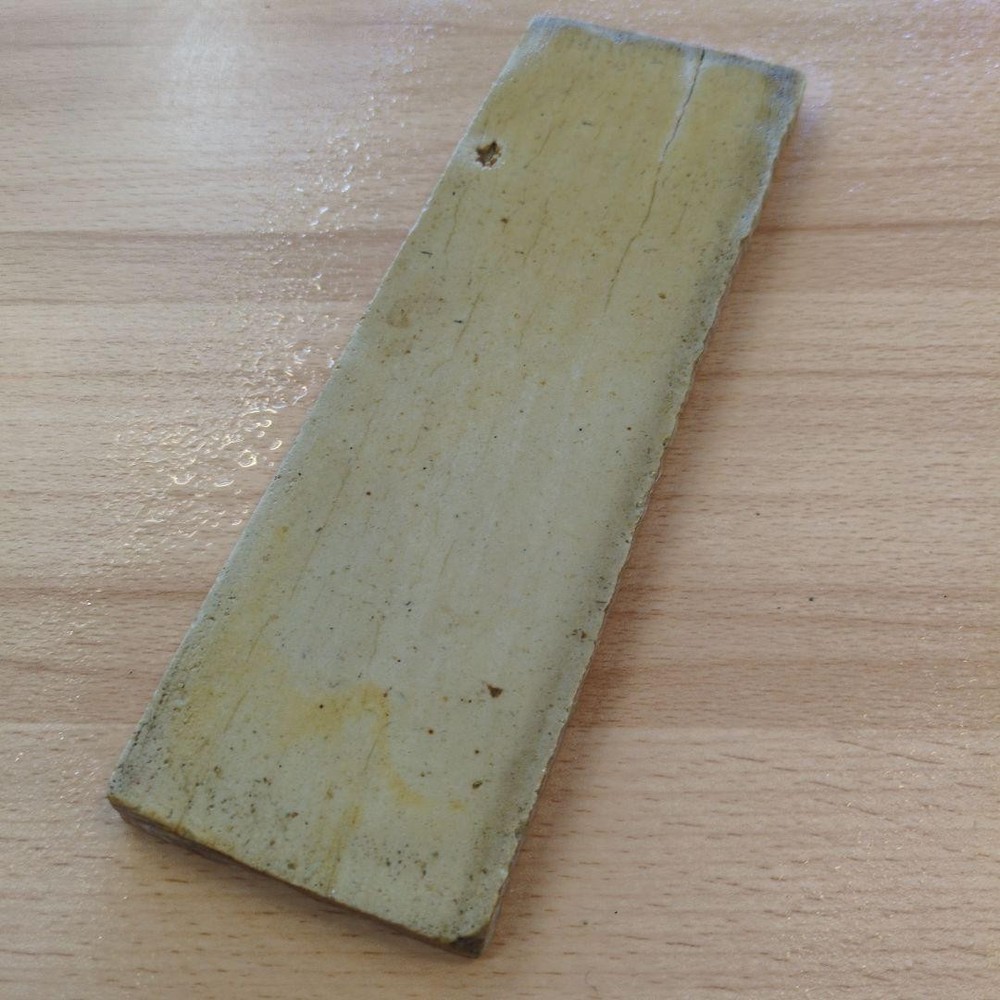 Natural Whetstone Unknown Origin Medium Grit for Pre-Finishing