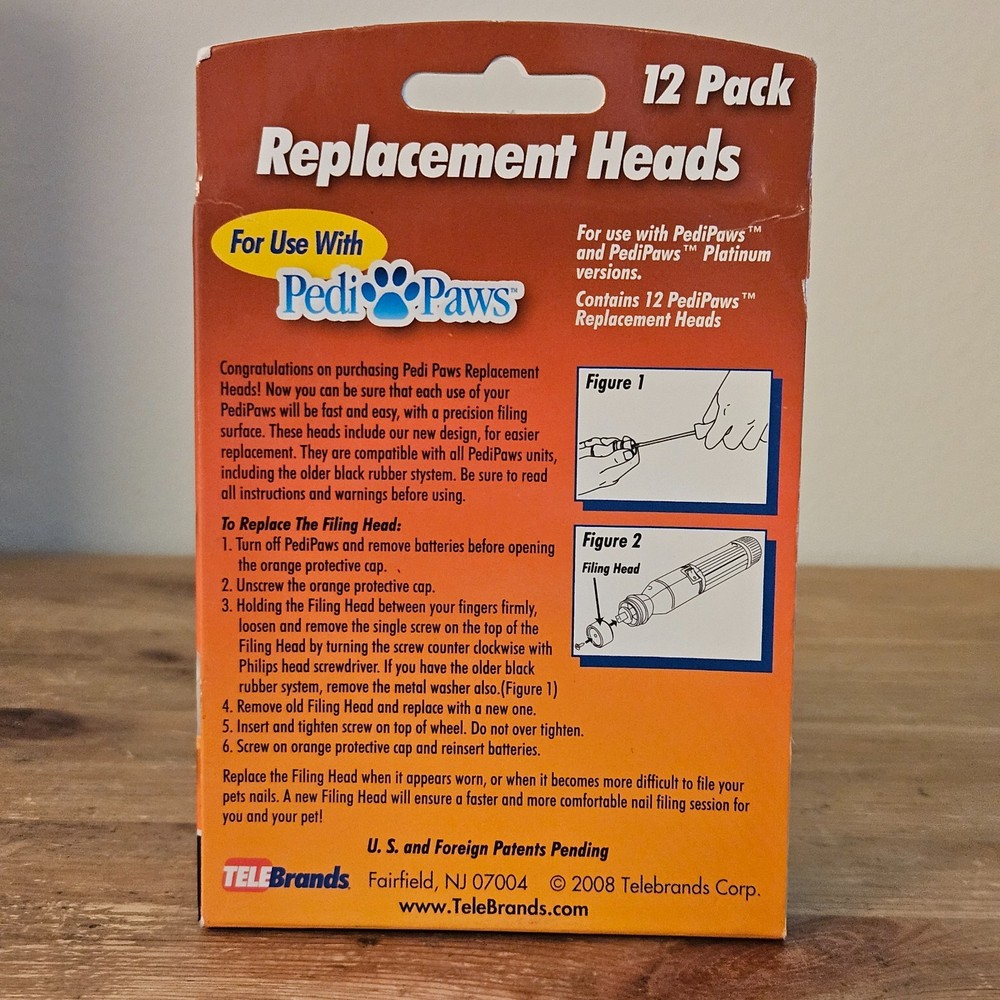 PediPaws Nail Grinder Replacement - 12 Heads