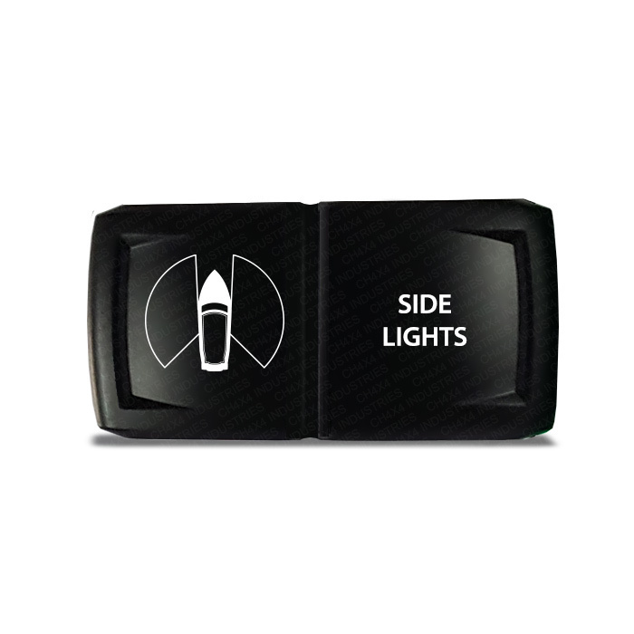 CH4X4 Marine Rocker Switch V2 Side Lights Symbol