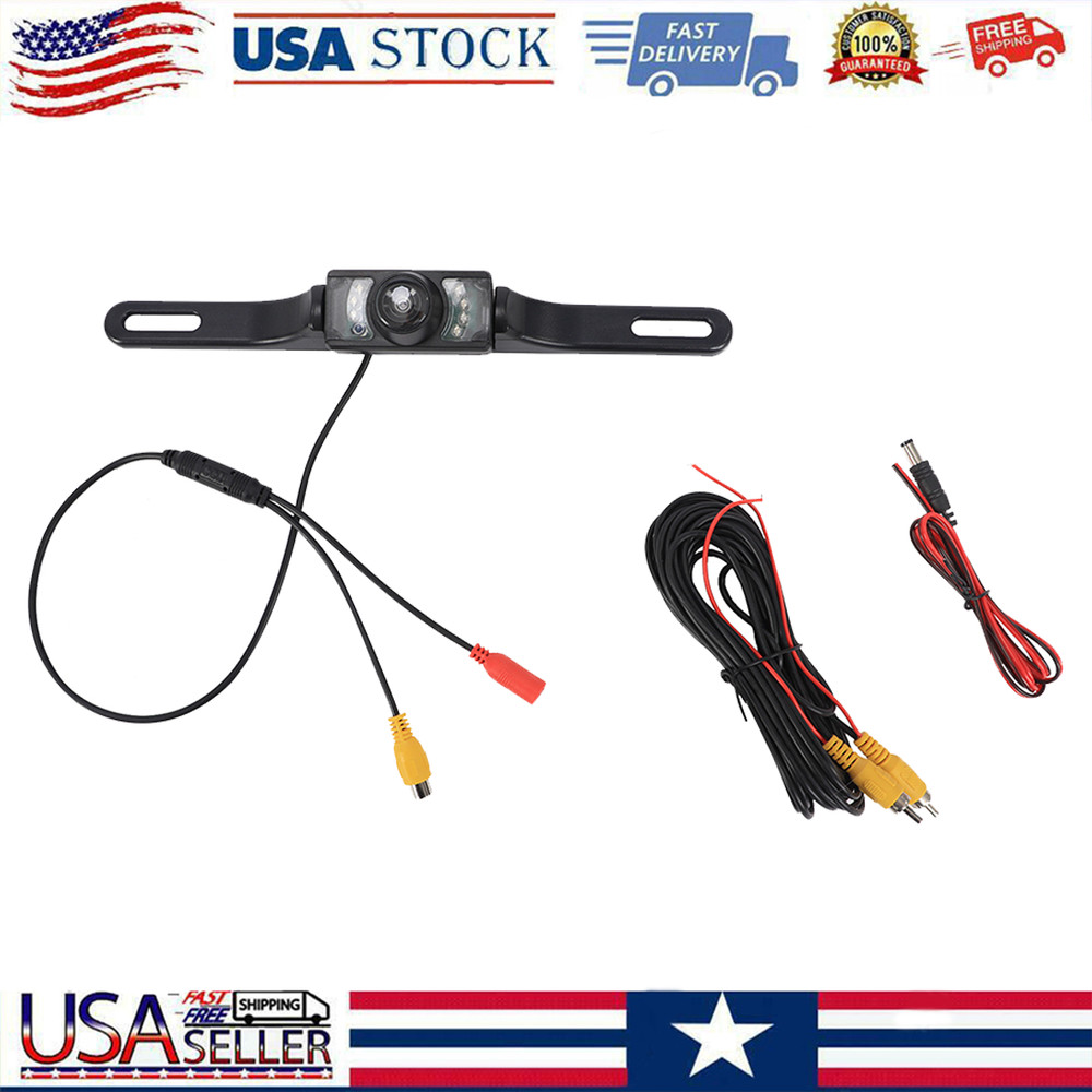 CMOS Backup Parking Reverse Camera Back Waterproof 7 LED