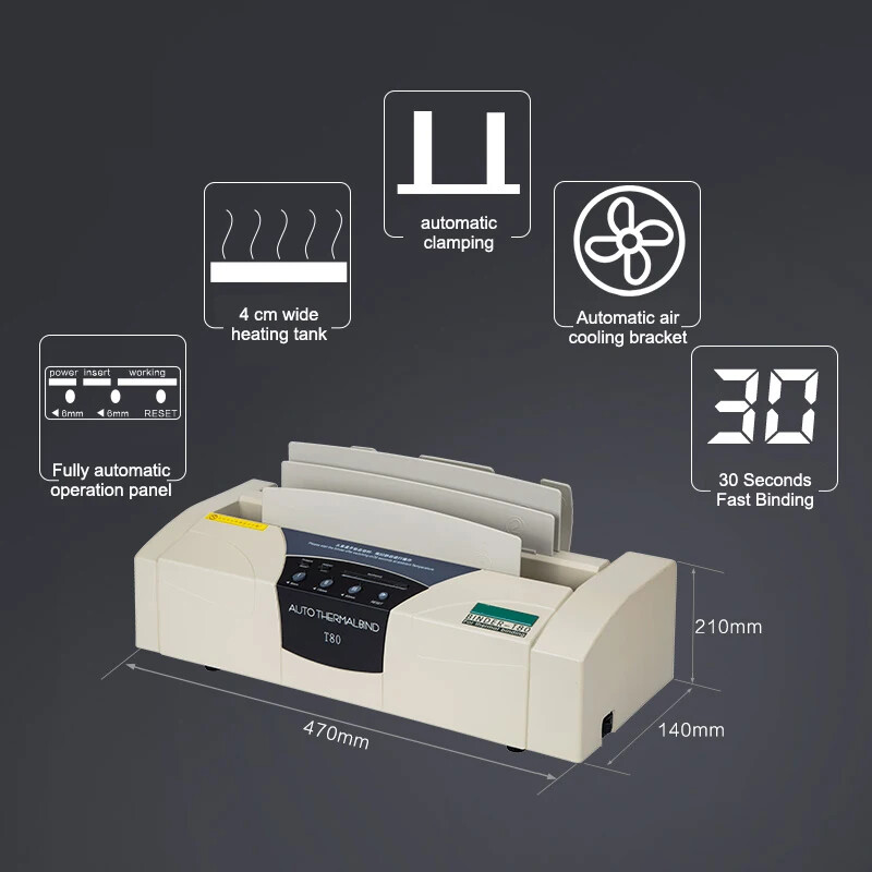 Hot Melt Binding Machine/Automatic Hot Melt Machine/Glued Binding Machine-