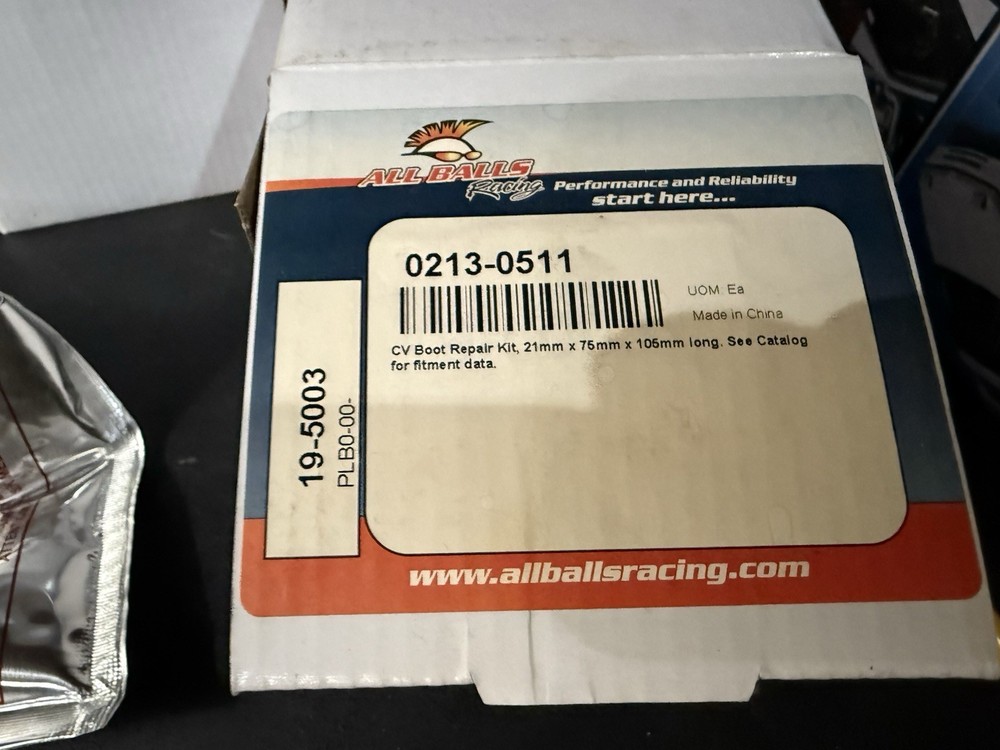 ALL BALLS CV Boot Kit 0213-0511