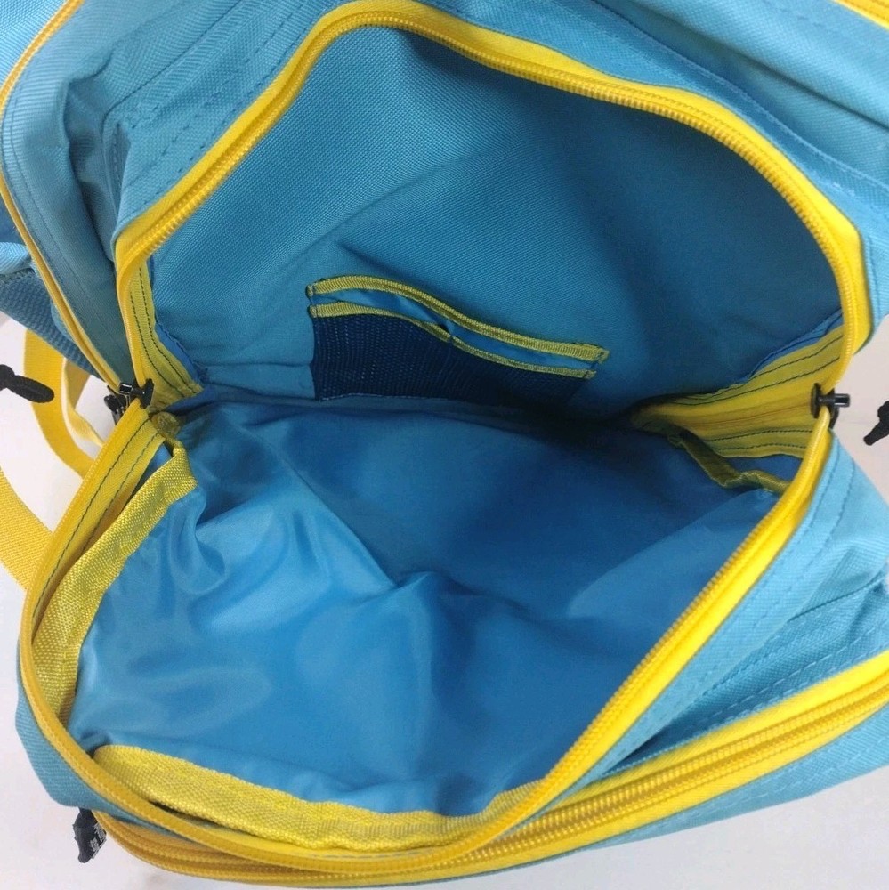 Bear KompleX Military Hiking FlexPack Backpack Blue & Yellow With Patch