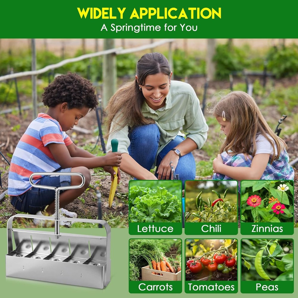 1 Pack Upgrade Soil Block Maker Hand Held Manual Blocking Tool Seed Starting