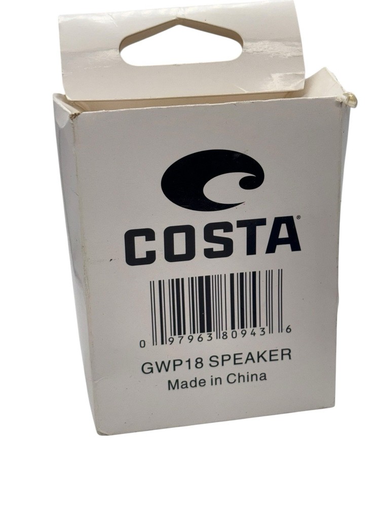 Costa GWP18 Portable Bluetooth Speaker Black/blue