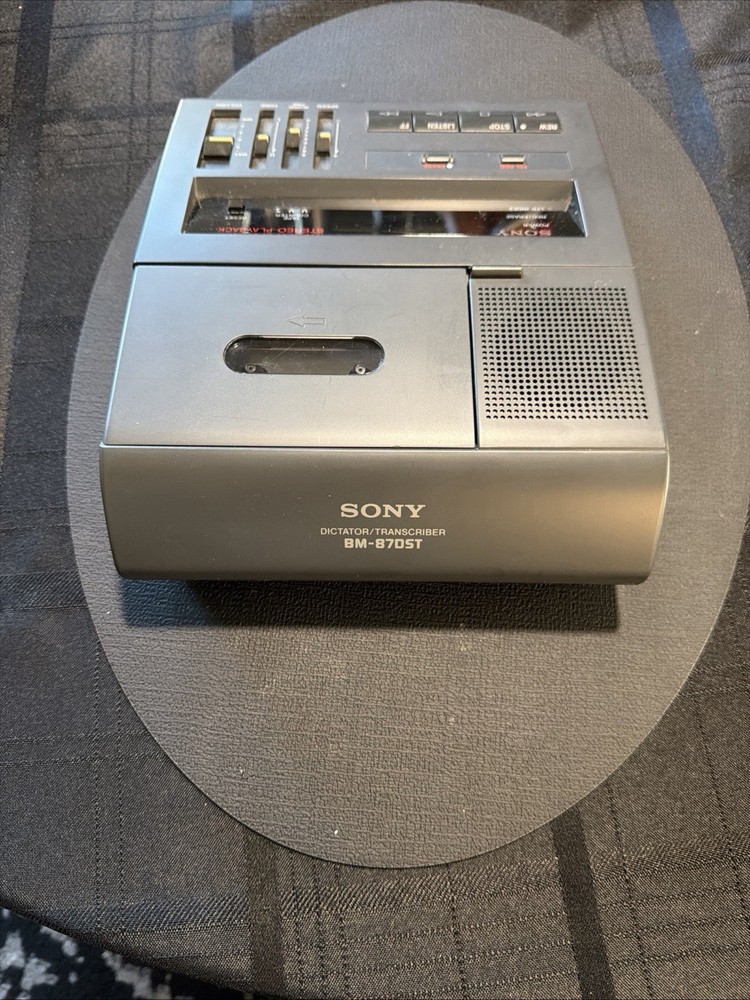 Sony BM-87DST Standard Cassette Transcriber