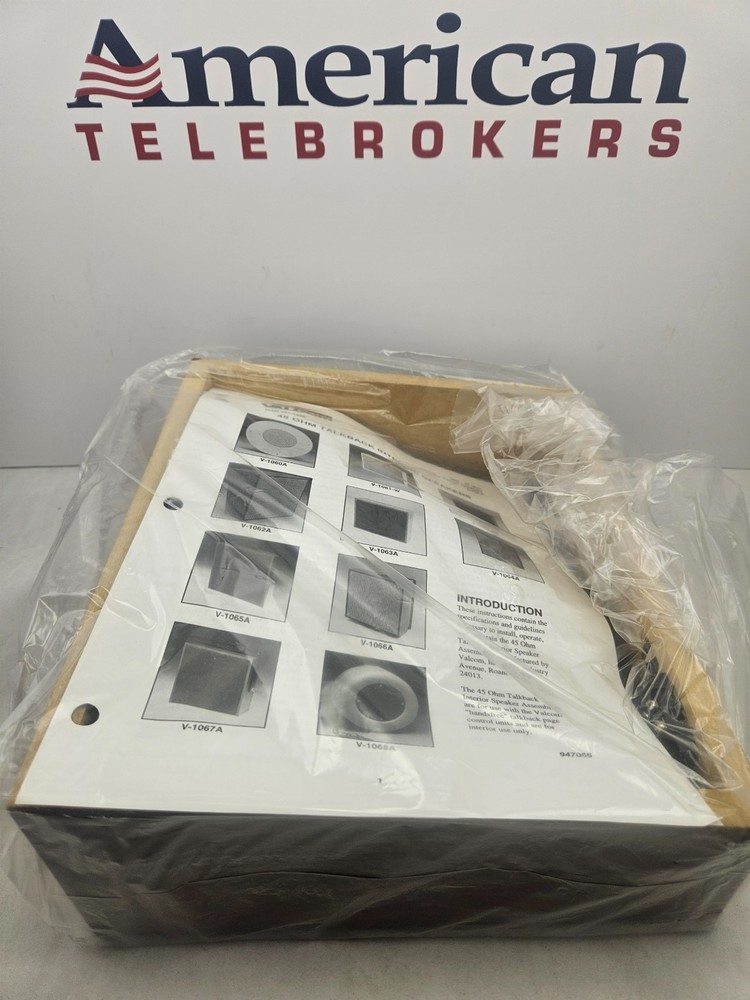 Valcom V-1063A Talkback Wall Speaker