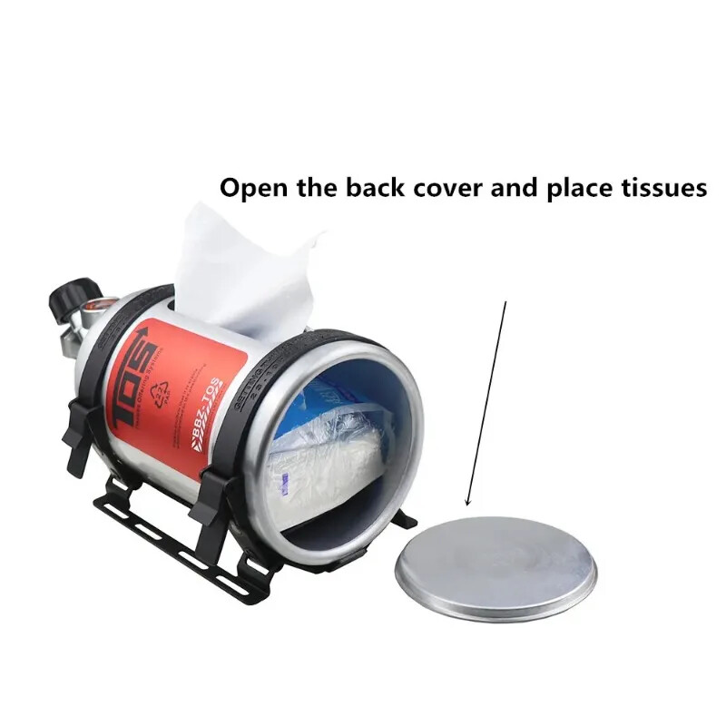 NOS Nitrogen System Tissue Box Car Interior Decoration Tissue Box Holder