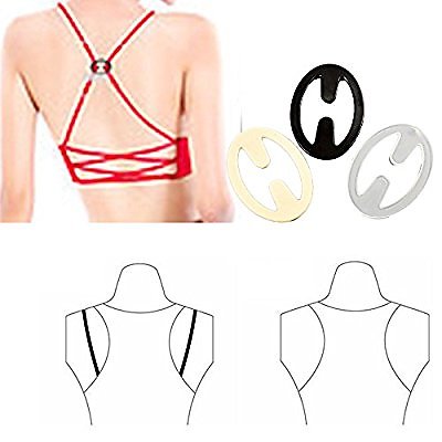 Racer Back Bra Clip - Create a Perfect Racer Back - 4 Piece Pack