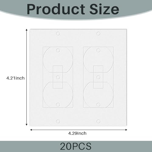 Pcs Outlet Insulation and Draft Sealers Foam Insulation Pads Electrical 20