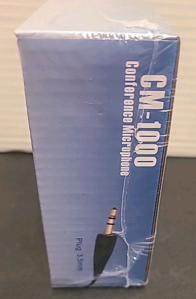 Sealed SoundTech CM-1000 Conference Microphone VEC 3.5mm Plug Omni-directional