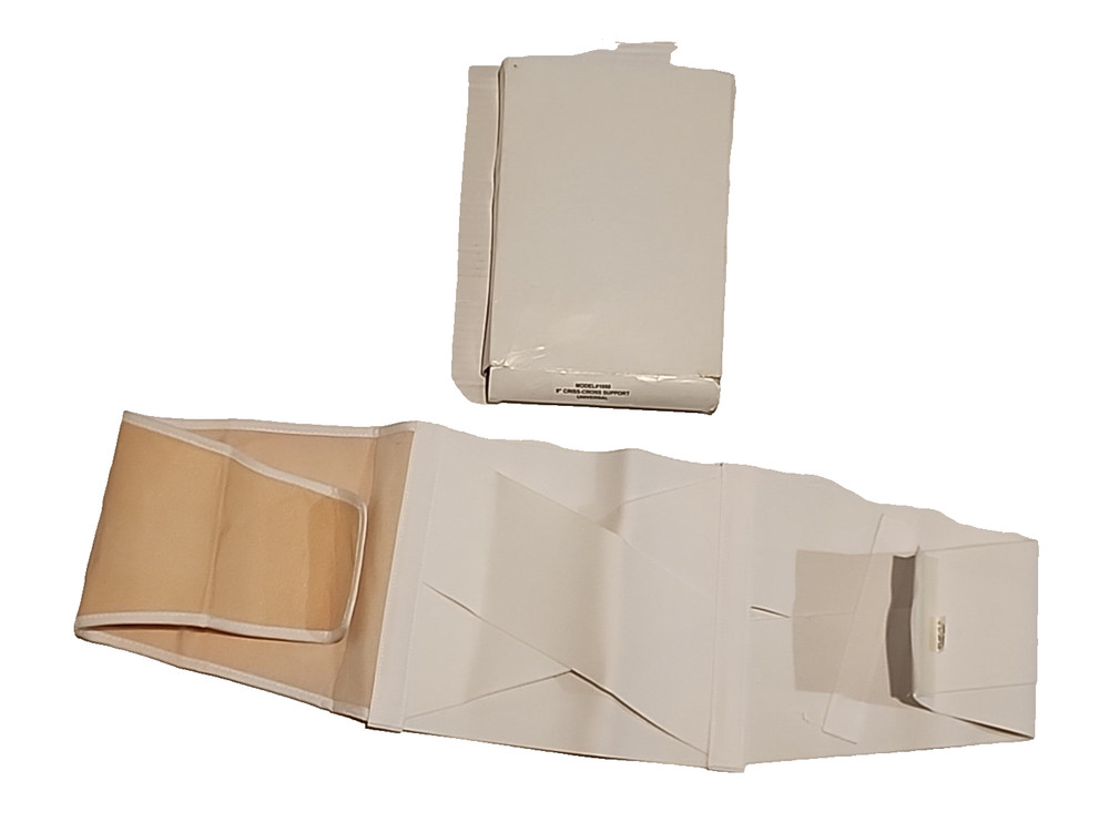 new 3 pack abdominal belt 9" 6" compression binder lower back pain support wrap