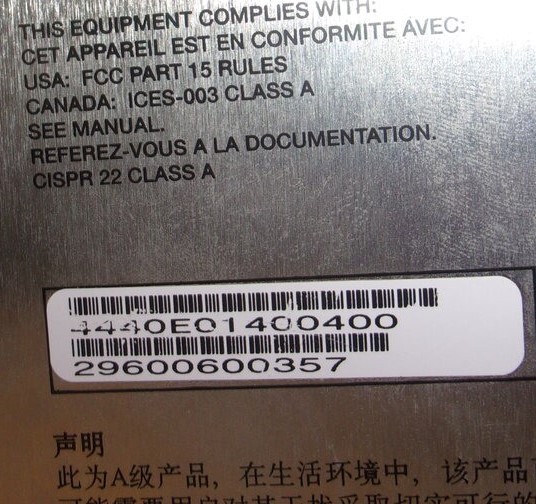 Intermec Easycoder 4440 4440E01400400 Label Printer Serial Parallel SEE NOTES