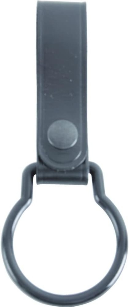 Stylish Black Leather Belt Holder for D-Cell Flashlight - Durable & Compact