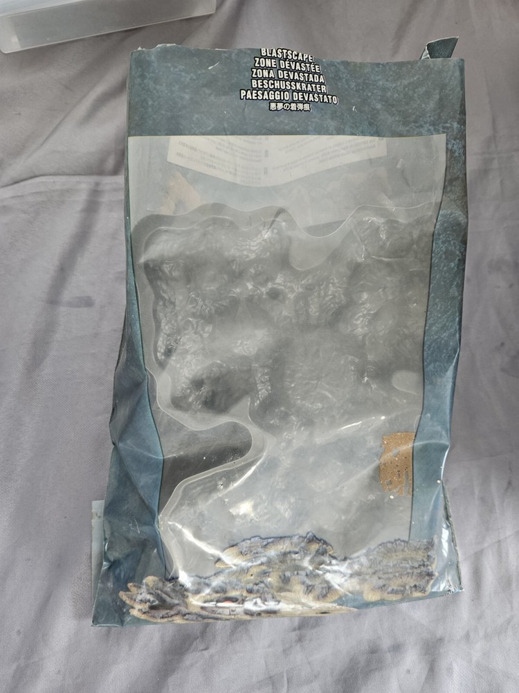 Warhammer 40k Moonscape Blastscape Craters Terrain Set - 4 Pieces