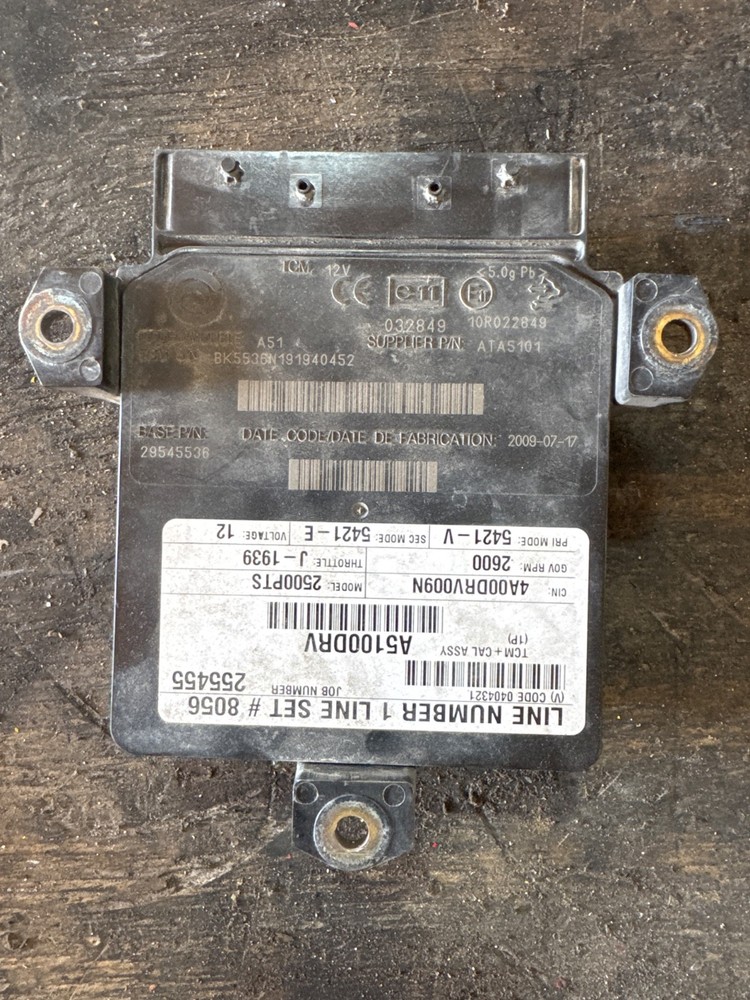 ALLISON 29545536 A51 3000HS TRANSMISSION CONTROL MODULE B500
