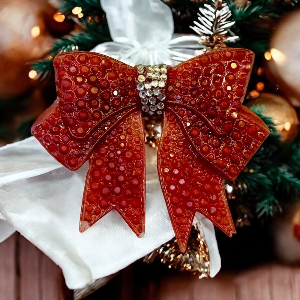 Handmade Crystal Bow Mold For Resin