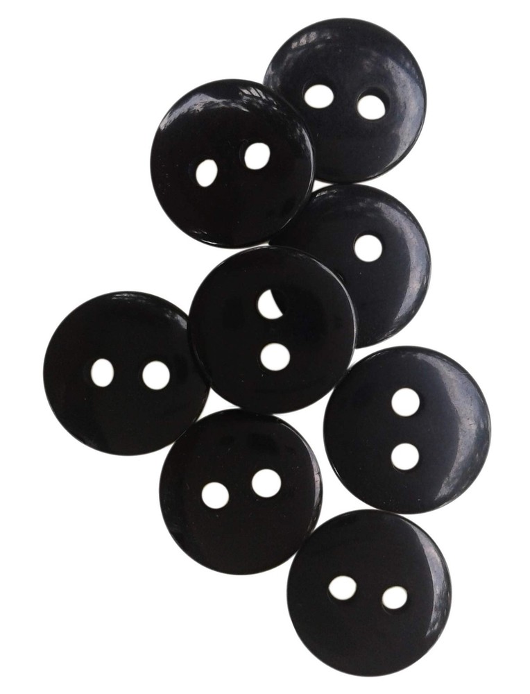 NDC Black Sewing Craft Buttons 100 Pack