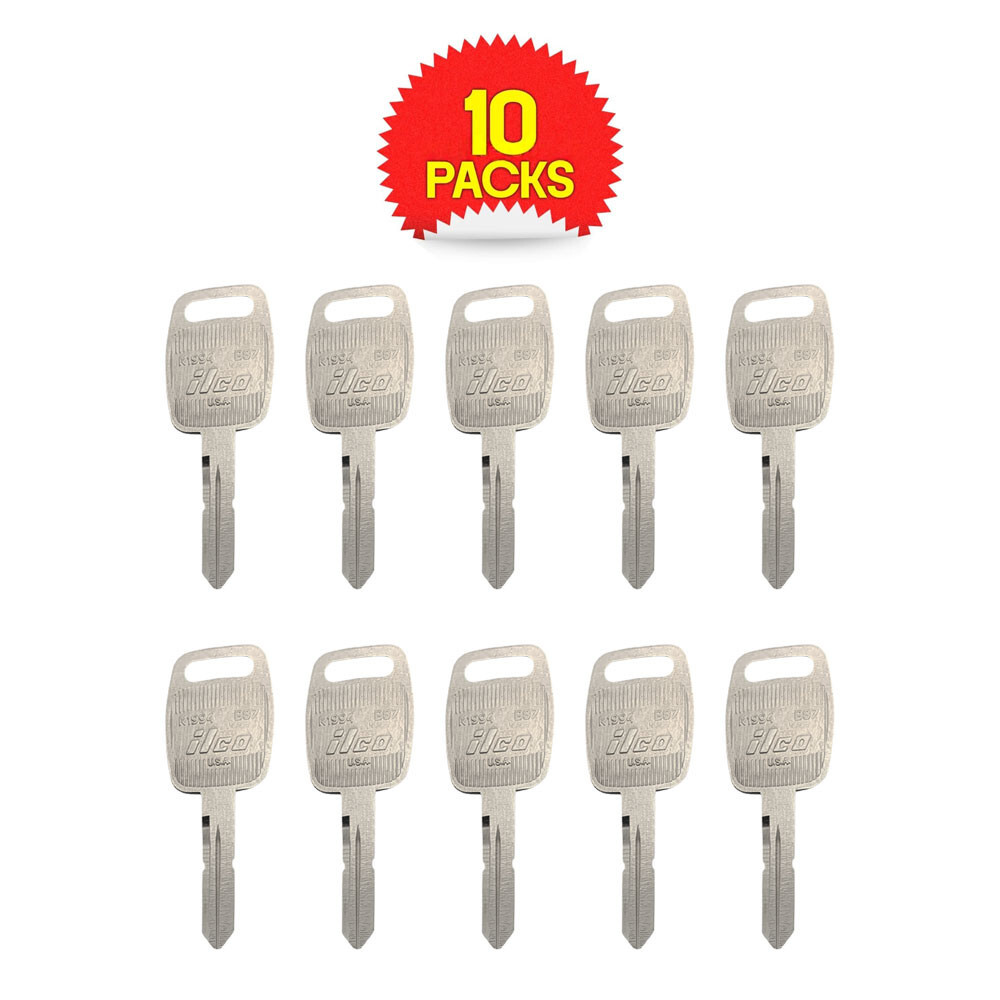 B87 / K1994 Mechanical Key Blank Nickel