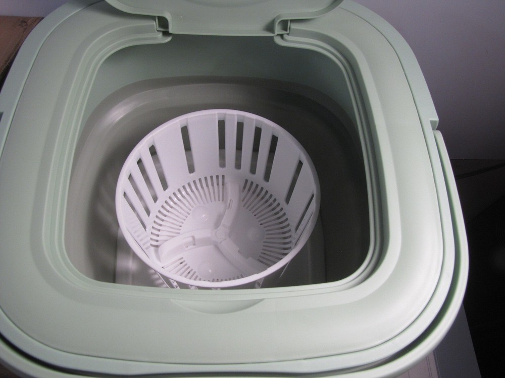 Mini Compact Folding Clothes Washing Machine Multi Function 8L w/ Adapter NEW