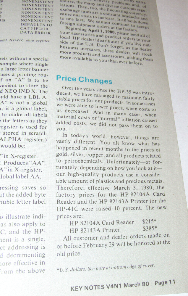 VTG 1980 HEWLETT-PACKARD MAGAZINE! INTRODUCING HP-85 DESKTOP PERSONAL COMPUTER!