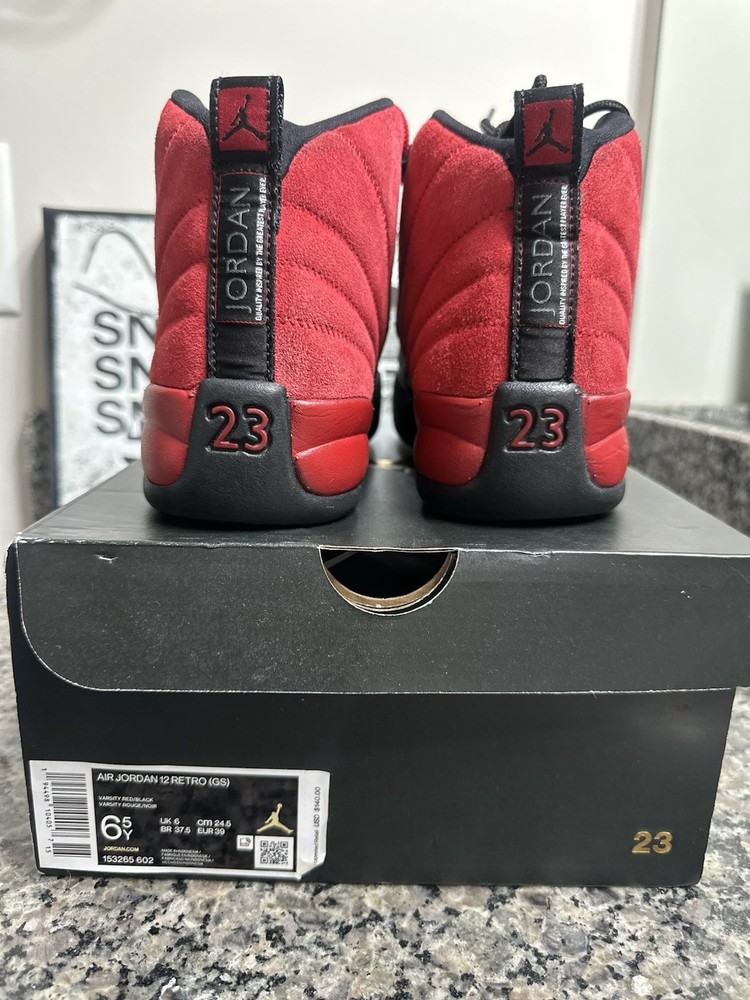 Jordan 12 “Varsity Red” (GS)