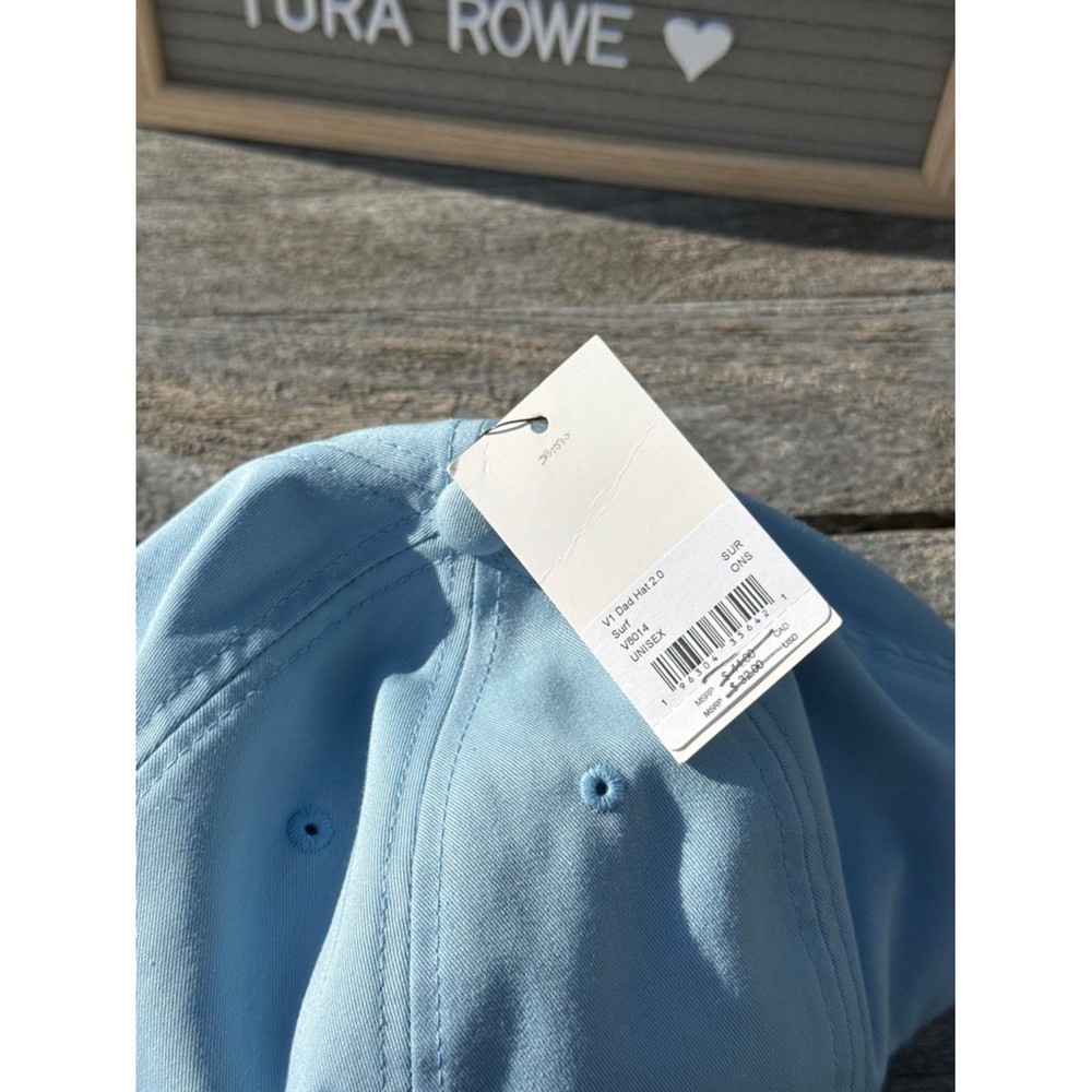 VUORI V1 Dad Hat 2.0 baseball hat surf blue nwt