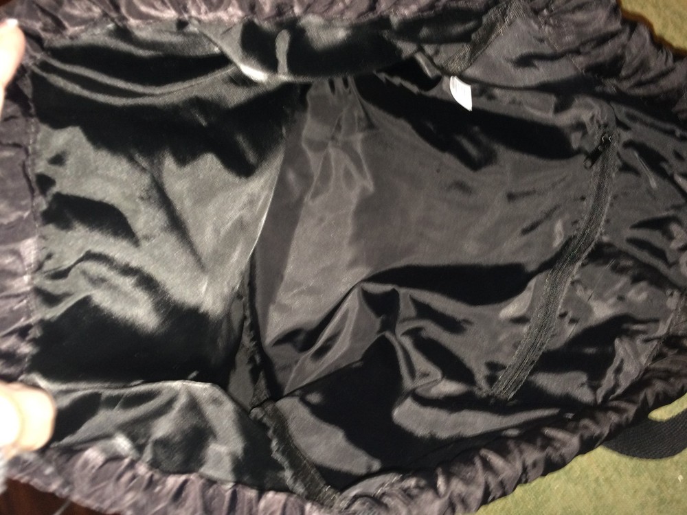 American Eagle-Unisex-Draw Strap Book Bag/Back Pack-Black-NWT