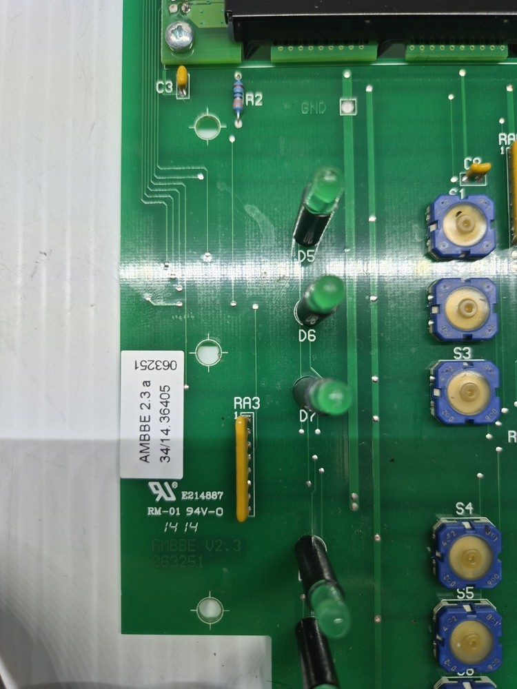 SCHAERER VERISMO 701 CONTROL BOARD 63251